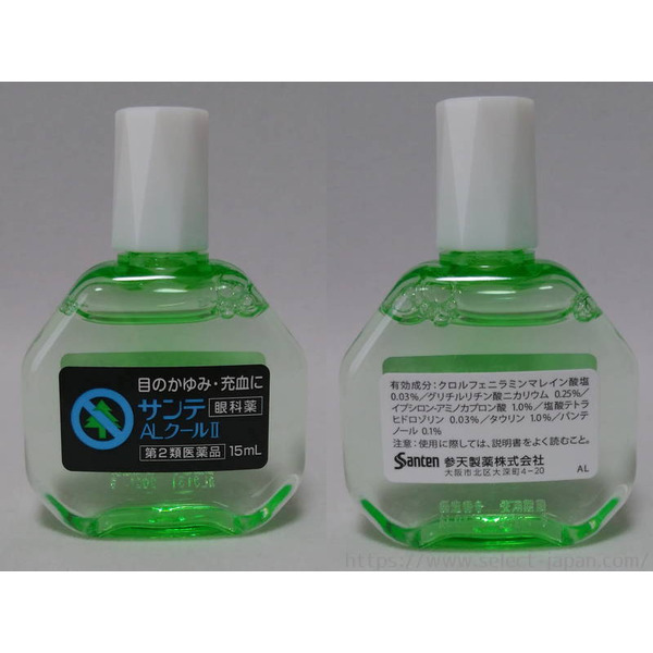 Глазные капли для борьбы с аллергическими проявлениями с охлаждающим эффектом ALfree, Santen 15 мл