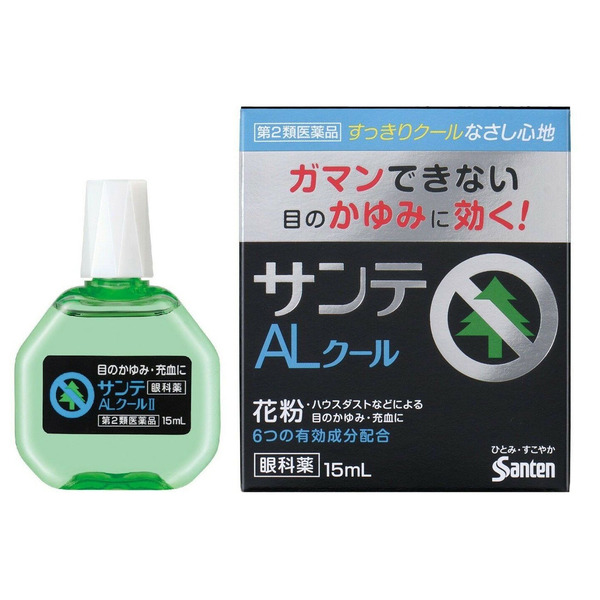 Глазные капли для борьбы с аллергическими проявлениями с охлаждающим эффектом ALfree, Santen 15 мл