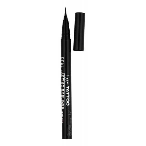 Влагостойкая жидкая подводка для глаз 24 часа Real Lasting Eyeliner 24h WP (мягкий черный), K-Palette