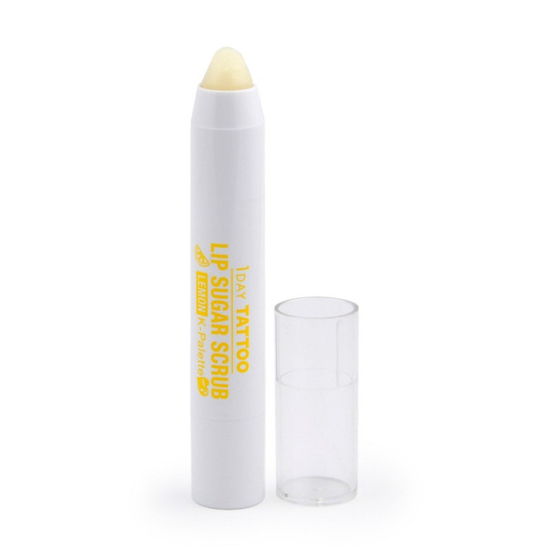 Увлажняющий сахарный скраб для губ с ароматом лимона Lip Sugar Scrub Moist Lemon, K-Palette 3,2 мл 