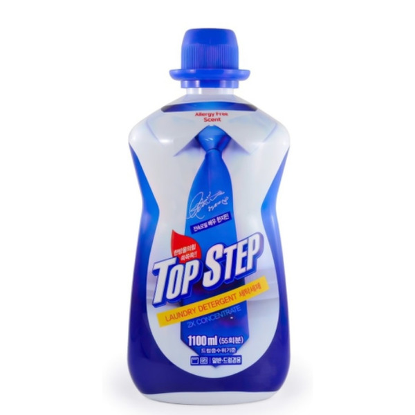 Жидкое средство для стирки, антибактериальное, биоразлагаемое, Сила 5 ферментов Top Step Laundry Detergent, KMPC 1100 мл