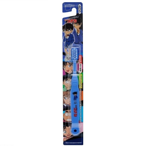 Детская зубная щётка Аниме с компактной головкой для САМОСТОЯТЕЛЬНОЙ чистки зубов (от 3 до 6 лет), Ebisu