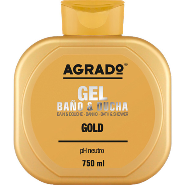 Гель для душа Gold Золото, Agrado 750 мл