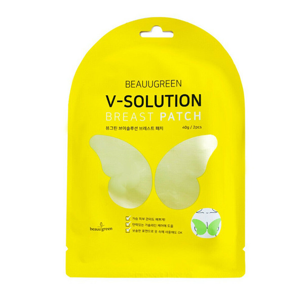 Маска-патч для бюста придающая упругость Breast Patch V-Solution, BeauuGreen 25 г