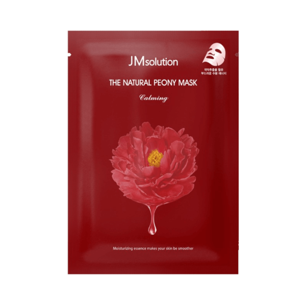 Успокаивающая тканевая маска с экстрактом пиона The Natural Peony Mask Calming,  JM Solution 30 мл