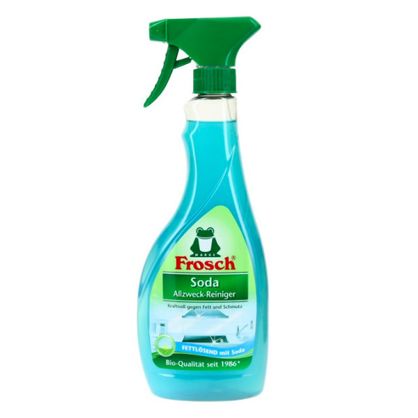 Универсальный чистящий спрей Сода Kitchen Cleaner Baking Soda, Frosch, 500 мл