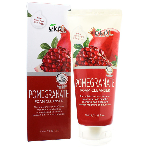 Пенка для умывания с экстрактом граната Foam Cleanser Pomegranate, Ekel 100 мл 
