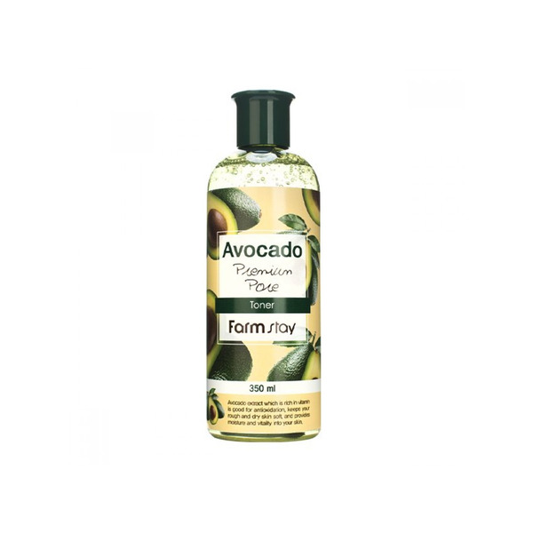 Тонер антивозрастной с экстрактом авокадо Avocado Premium Pore Toner, FarmStay, 350 мл