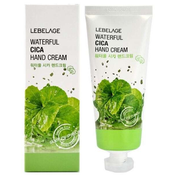 Крем для рук с экстрактом центеллы азиатской WATERFUL CICA HAND CREAM, LEBELAGE, 100 мл