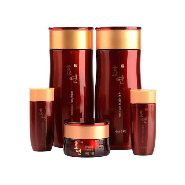 Набор кремов Hyo Yeon Jayang Skin Care 2 Items Set, Welcos, 160 мл+160 мл+15 мл+25 мл*2