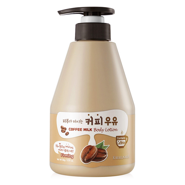 Гель для душа с ароматом кофе Kwailnara Coffee Milk Body Cleanser, Welcos, 560 г