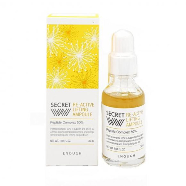 Ампульная сыворотка  для лица Secret With peptide liposome ampoule, Enough, 30 мл