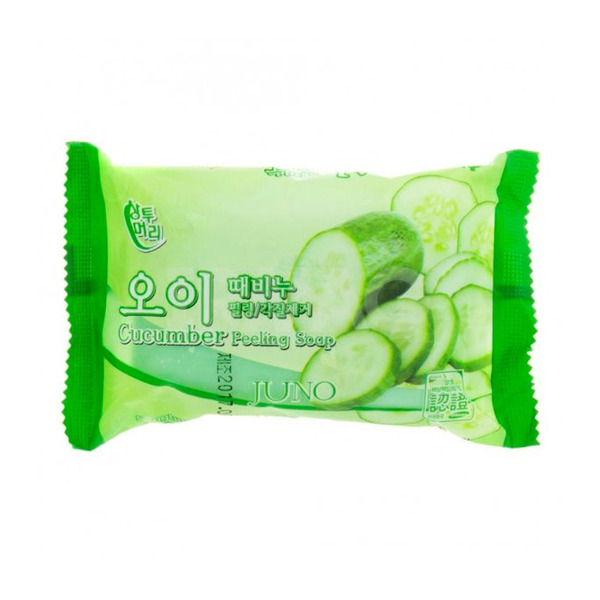 Мыло с экстрактом огурца Soap Cucumber Sangtumeori, Juno 150 г