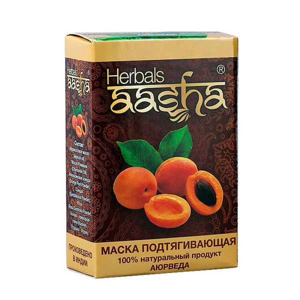 Маска для лица подтягивающая, Aasha Herbals, 5х10 г