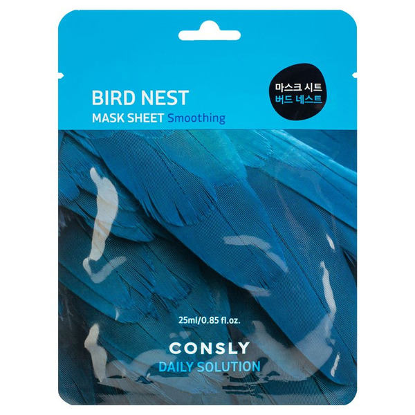 Маска тканевая для лица с экстрактом ласточкиного гнезда, Swallow 's Nest, Consly, 25 мл 