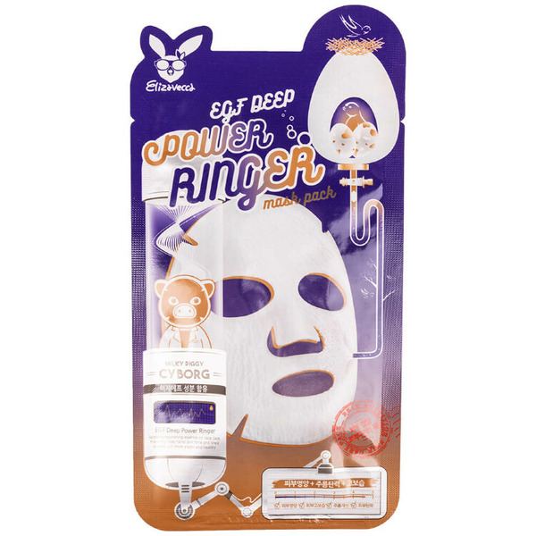 Маска на тканевой основе EGF DEEP POWER RINGER MASK PACK, ELIZAVECCA, 23 мл