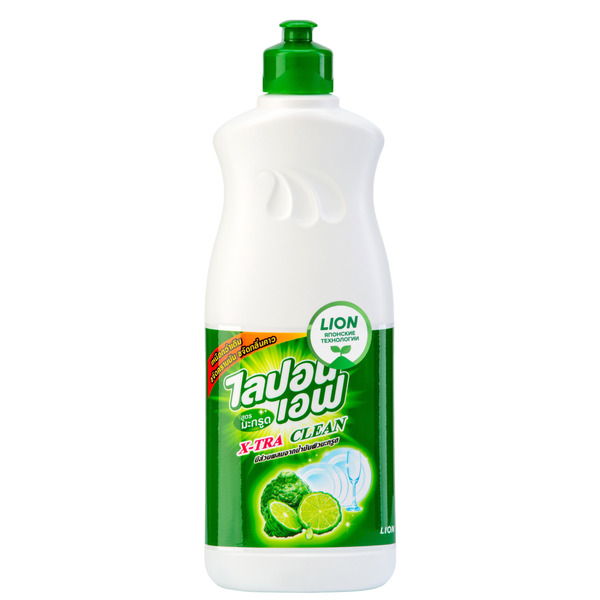 Средство для мытья посуды Lipon F Бергамот и лайм, Lion 500 мл 