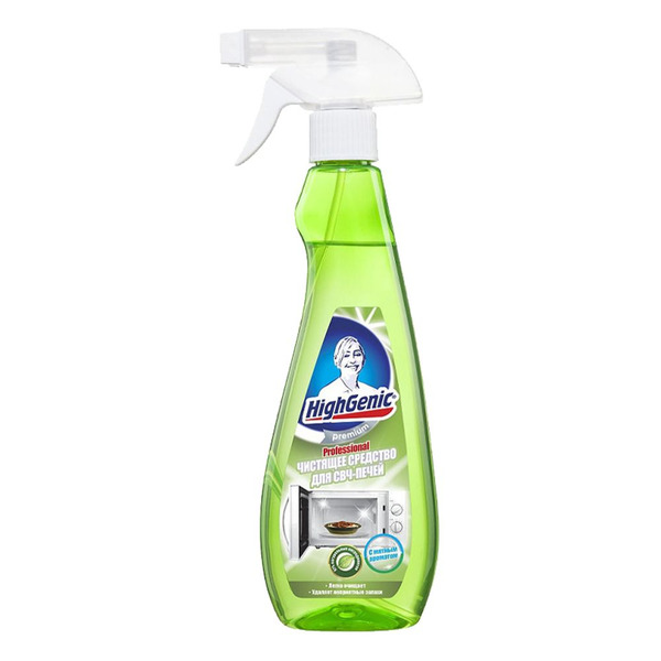 Чистящее средство для СВЧ-печей, HighGenic 350 мл с распылителем
