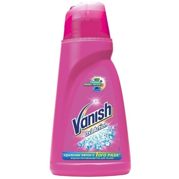 Жидкий пятновыводитель OXI Action, Vanish 1 л