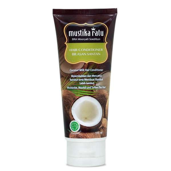 Кондиционер для волос с экстрактом Кокоса Hair Conditioner Bilasan Santan Coconut, Mustika Ratu 175 мл