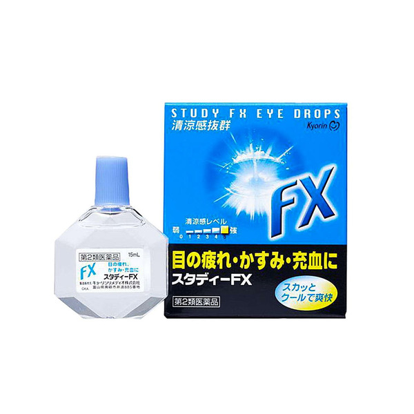 Капли для глаз супер освежающие Индекс свежести 5 Study FX, Kyorin 15 мл