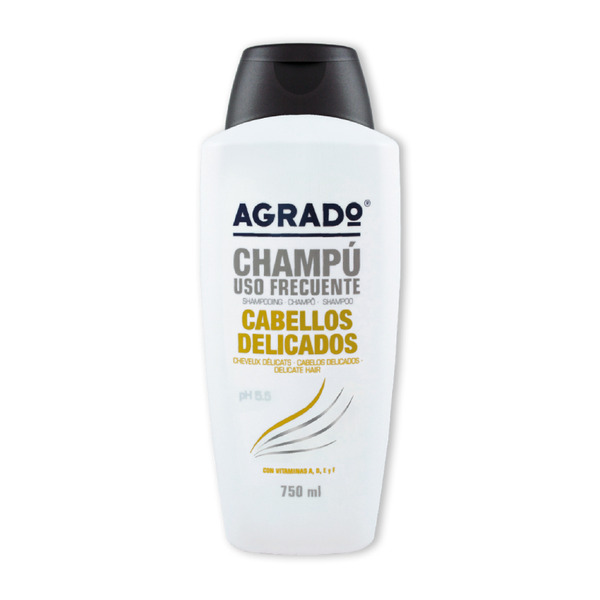 Шампунь Delicate Hair для поврежденных волос, Agrado 750 мл