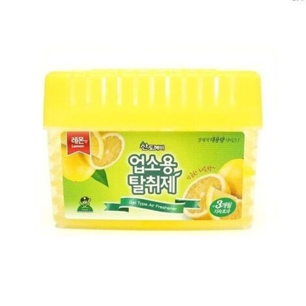 Гелевый освежитель воздуха для комнаты (бусины, для больших помещений, лимон), Aroma, Sandokkaebi 550 г 