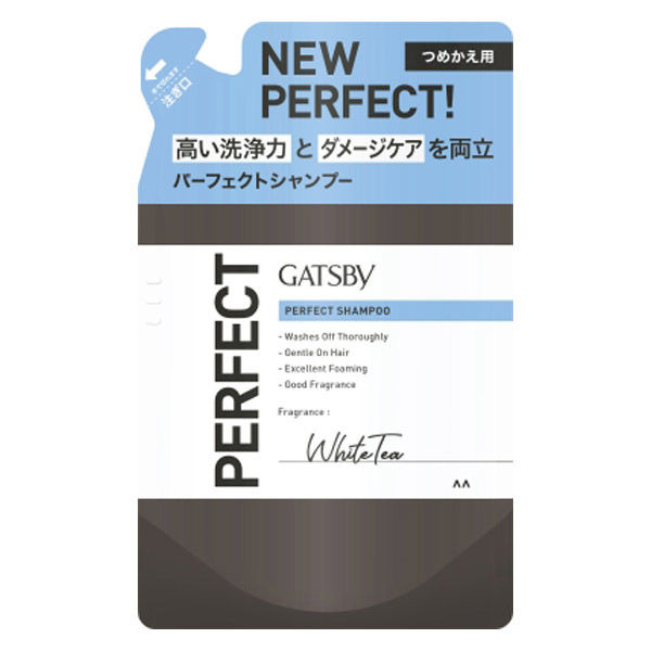 Шампунь для волос с ароматом белого чая Mandom, Gatsby, 300 мл (мягкая упаковка)