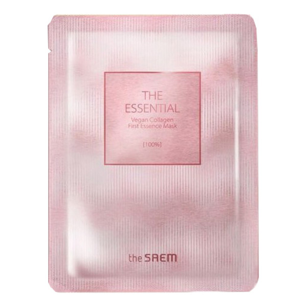 Маска тканевая the Essential Vegan Collagen First Essence Mask, THE SAEM, 22 мл