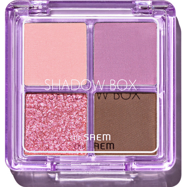 Тени (палетка) Saemmul Shadow Flower Letter, THE SAEM, 5 оттенков