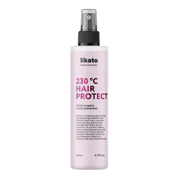 Термозащита спрей для волос 230°C Hair Protect, Likato 200 мл