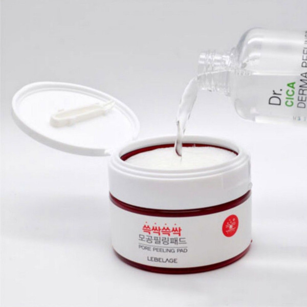 Диски для очищения и пилинга пор Pore Peeling Pad, Lebelage 60 шт