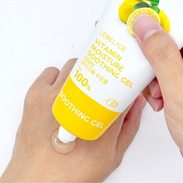 Успокаивающий гель с витаминами Vitamin Moisture Purity 100% Soothing Gel, Lebelage 100 мл