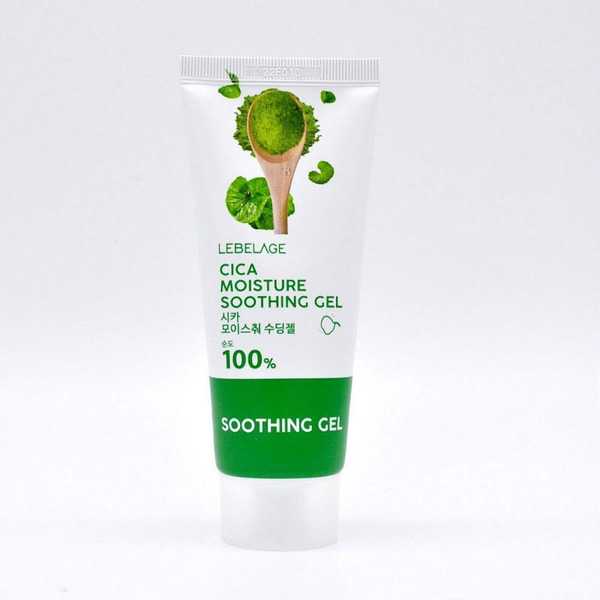 Успокаивающий гель с экстрактом центеллы Cica Moisture Soothing Gel 100%, Lebelage 100 мл