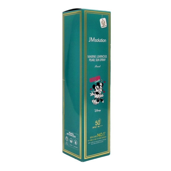 Солнцезащитный спрей с экстрактом жемчуга Marine Luminous Pearl Sun Spray Disney Couple Favorite SPF50+ PA+++, Jm solution 180 мл