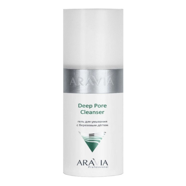 Гель для умывания с березовым дегтем Deep Pore Cleanser, Aravia 150 мл