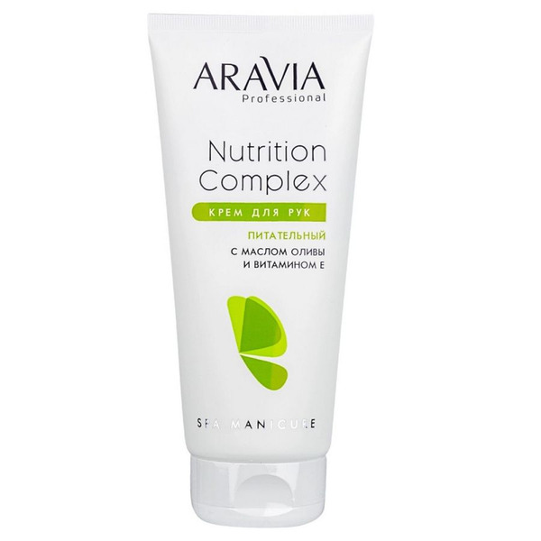 Крем для рук питательный с маслом оливы и витамином Е Nutrition Complex Cream, Aravia 150 мл