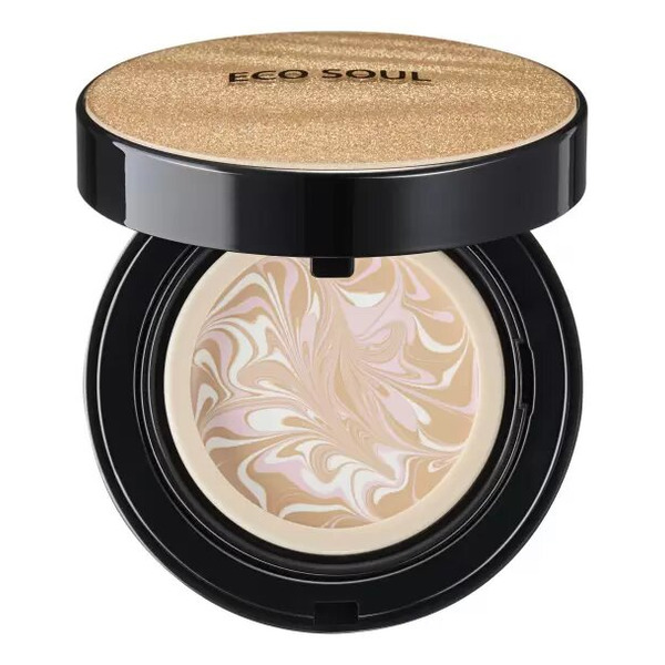 Пудра компактная тональная Eco Soul Essence Foundation Pact 23 Natural Beige(Refill), THE SAEM