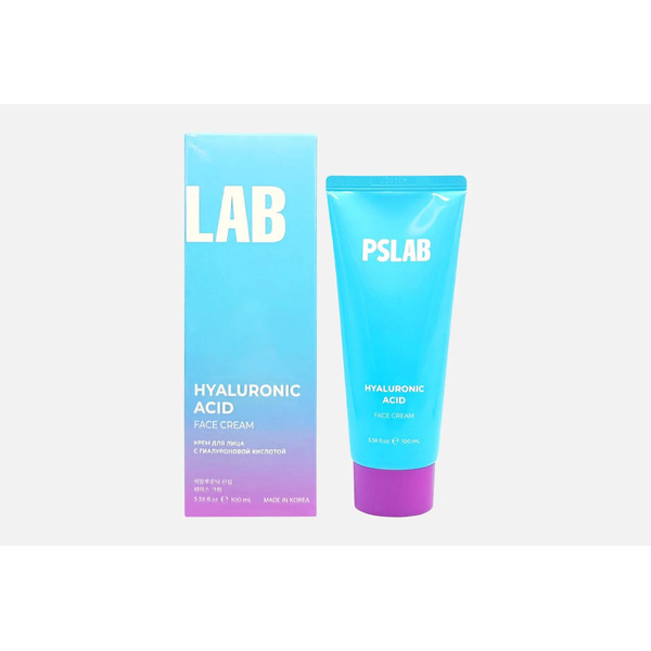 Крем для лица балансирующий с гиалуроновой кислотой HYALURONIC ACID, PSLAB, 100 мл                                                  