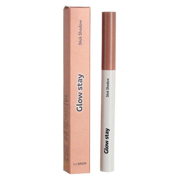 Тени Glow Stay Stick Shadow BR01 Mocha Bebe, THE SAEM, 1,1 г
