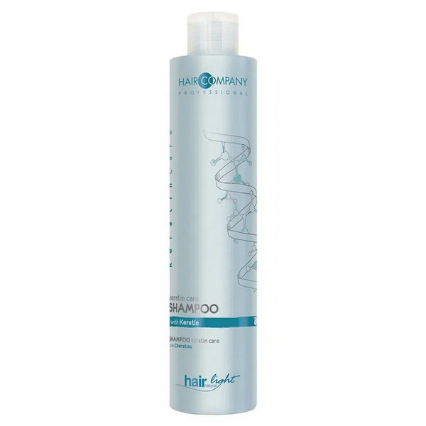 Шампунь-уход для волос с кератином Hair Light Keratin Care Shampoo, Hair Company Professional, 250 мл