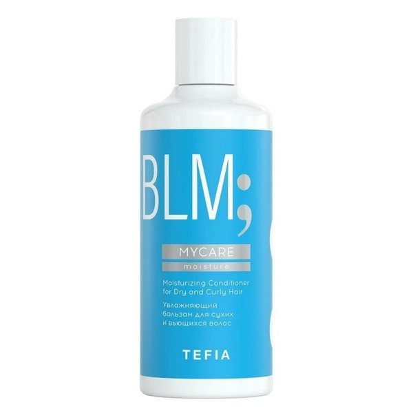 Увлажняющий бальзам для сухих и вьющихся волос Moisturizing, TEFIA Mycare, 300 мл