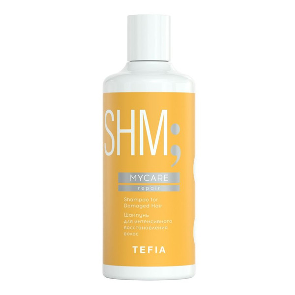 Шампунь для интенсивного восстановления волос Shampoo for Damaged Hair, TEFIA Mycare, 300 мл