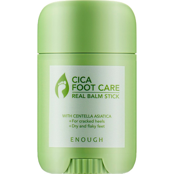 Бальзам-стик для ног увлажняющий  с центеллой азиатской cica foot care balm stick, Enough, 20 г