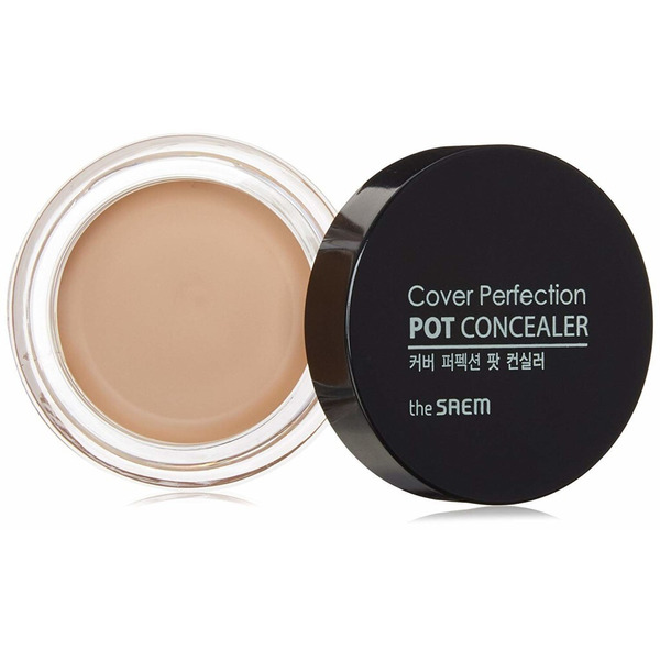 Консилер для лица кремовый  Cover Perfection Pot Concealer Green Beige, THE SAEM, 4 г