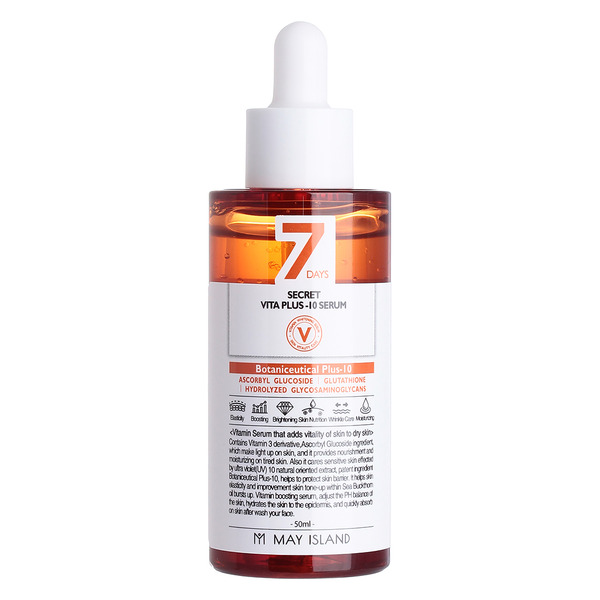Сыворотка для лица витаминная 7D Secret Vita Plus-10 Serum, MAYISLAND, 50 мл