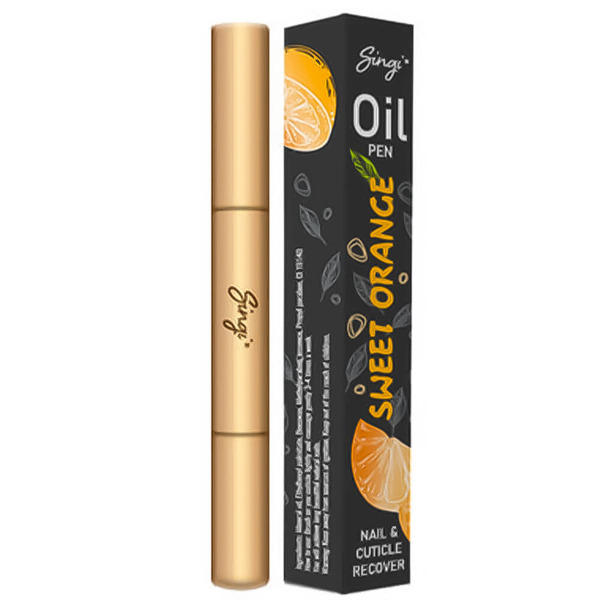 Масло для кутикул сладкий апельсин OIL PEN Nail & Cuticle Recover - Sweet Orange, SINGI, 3 мл