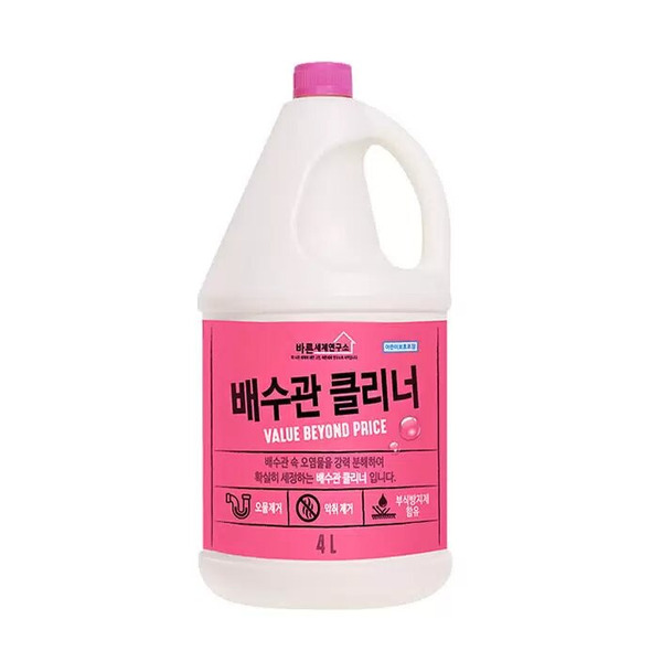 Средство для прочистки труб Good Detergent Laboratory, MUKUNGHWA, 4 л 