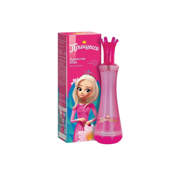Детская душистая вода Вальс цветов, Принцесса, Clever, 75 мл