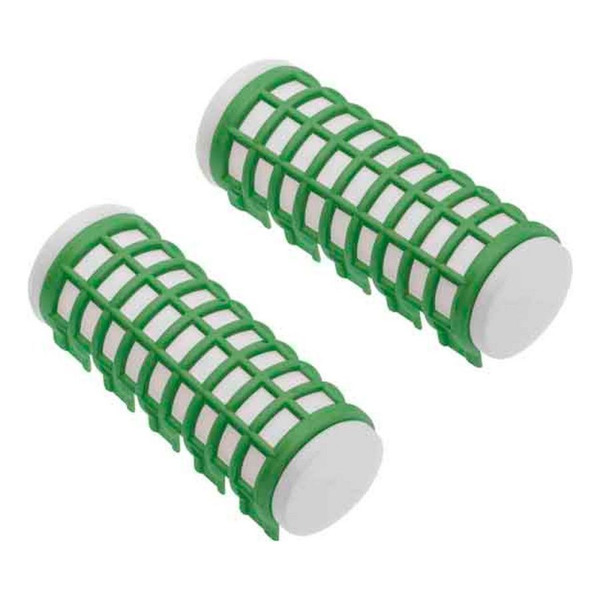 Бигуди термо DBTR23, 23 мм x 68 мм, зеленый, Dewal Beauty, 6 шт.